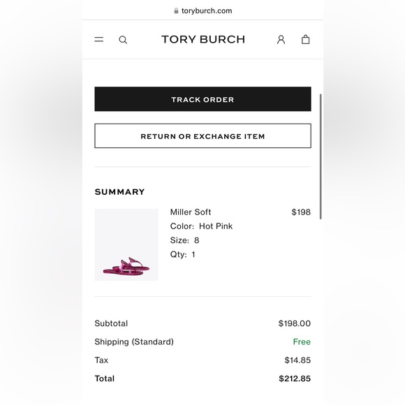 Tory Burch Miller Sandal - Picture 9 of 9